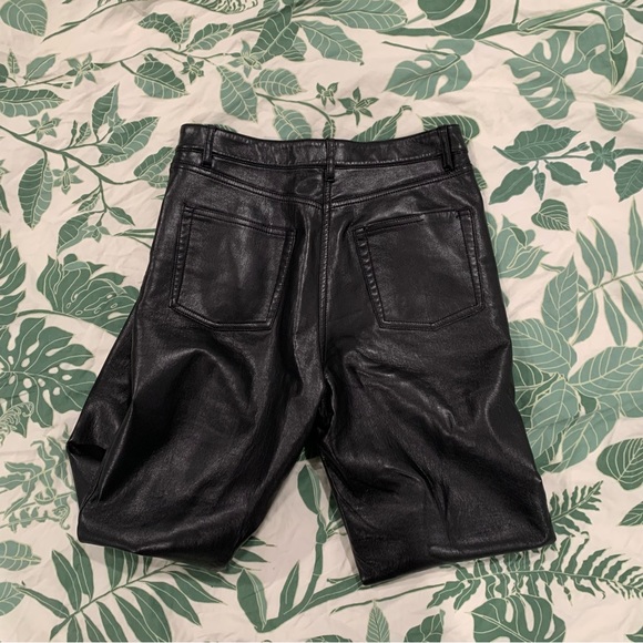 Aritzia Melina leather pants - Picture 5 of 7